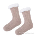 Unisex warmer Winter Fuzzi -Socken Anti -Slip